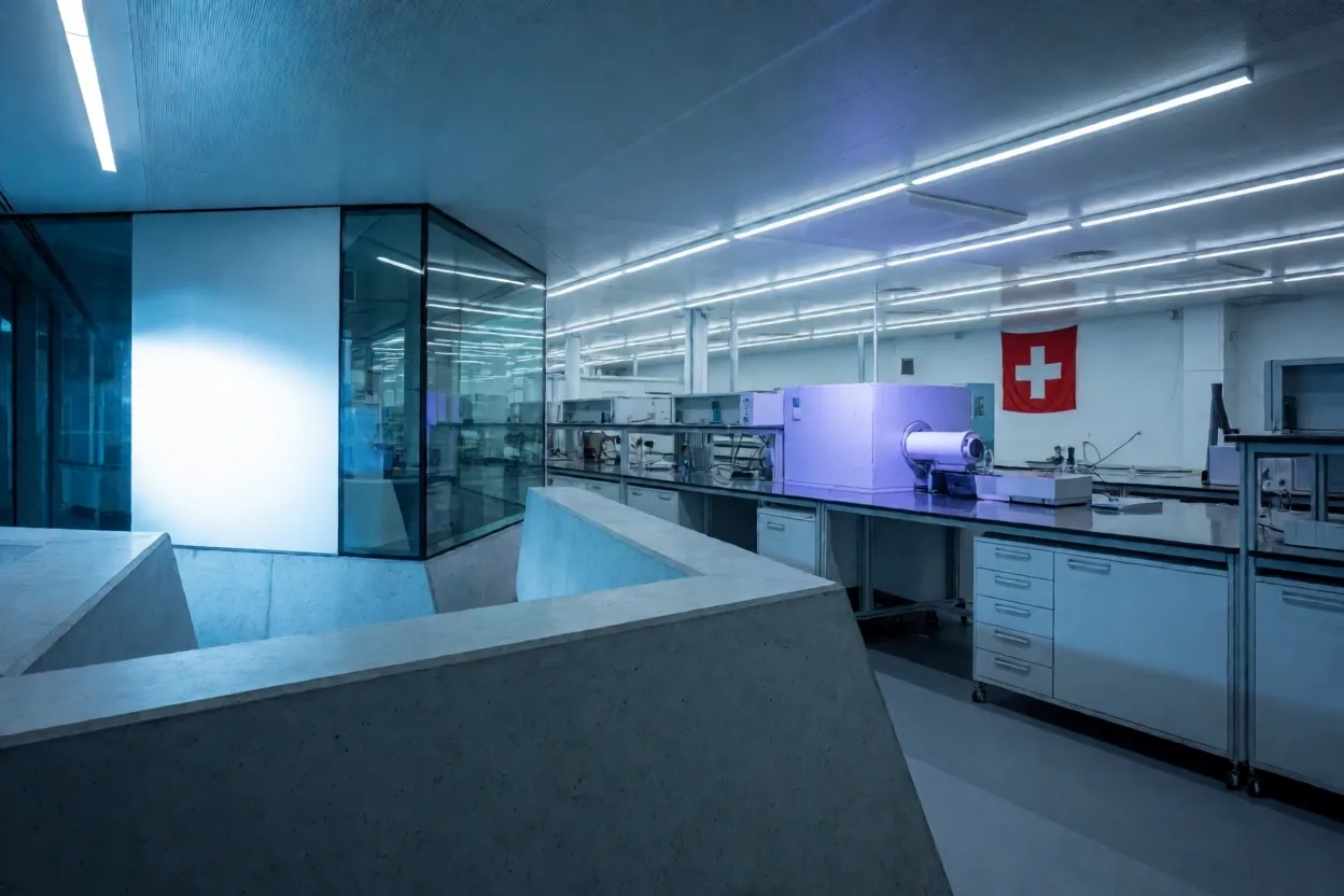 Moderne Forschungslabor Architektur